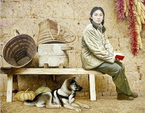 很多人错过了那段历史，《红卫兵》油画在华侨手中流出，揭开历史