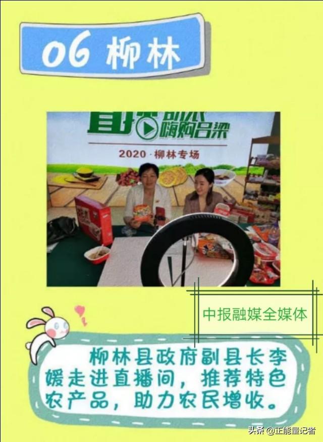 吕梁十三县（市、区）长化身网络主播直播带货
