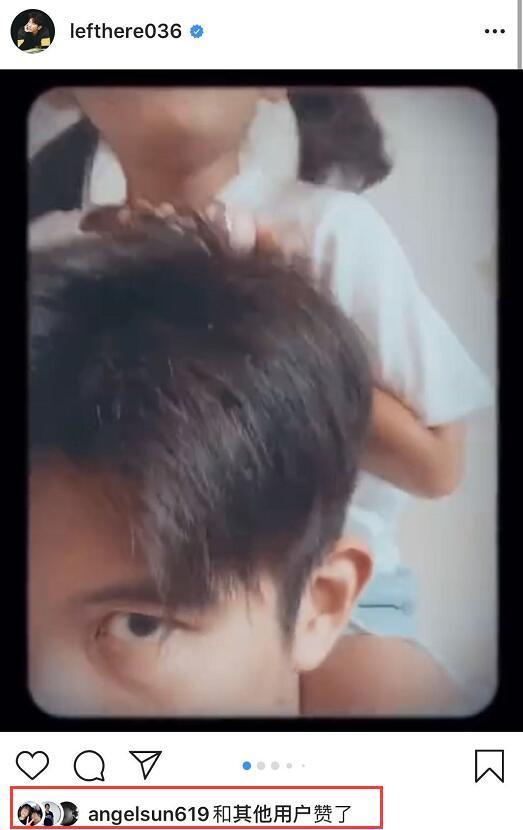 修杰楷父亲节与仨女儿合照，咘咘波妞骑他肩膀撒娇，梧桐妹秒赞