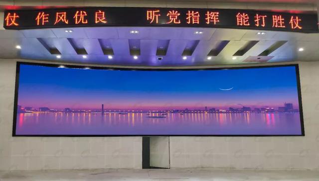 LED大顯示助力軍事信息化