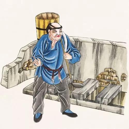 纤夫船夫大力工摇煤球挖煤工修伞修理钟表修理笼屉修鞋磨刀剪锔缸锔盆