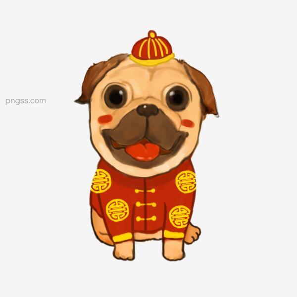 18手绘卡通哈巴狗狗png免抠图png搜索网 精选免抠素材 透明png图片分享下载 Pngss Com