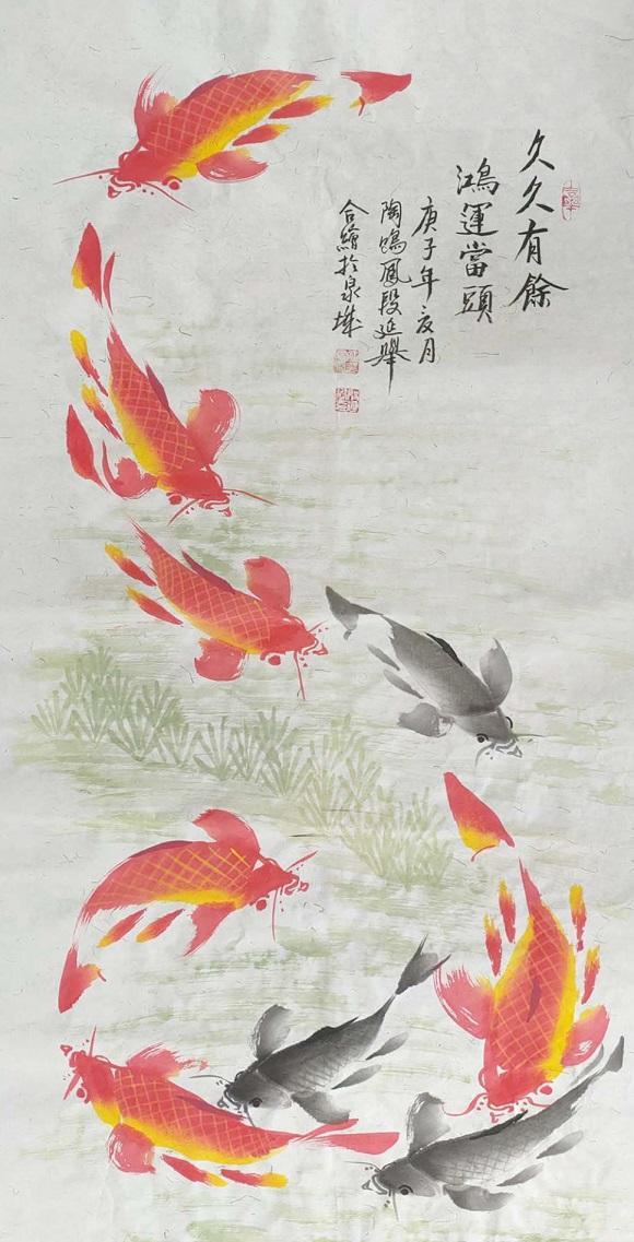 画家陶鸣凤——千姿百态 、异彩纷呈、鱼外有音、回味无穷