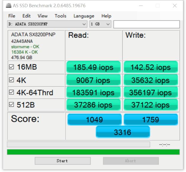 性能怪兽！威刚XPG SX8200 Pro固态评测