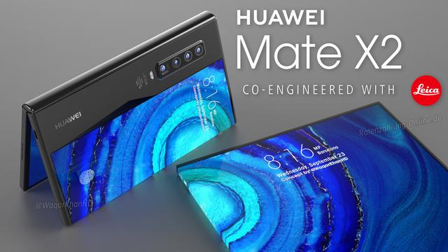 国产最强折叠屏手机华为Mate X2即将发布！超多新功能加入