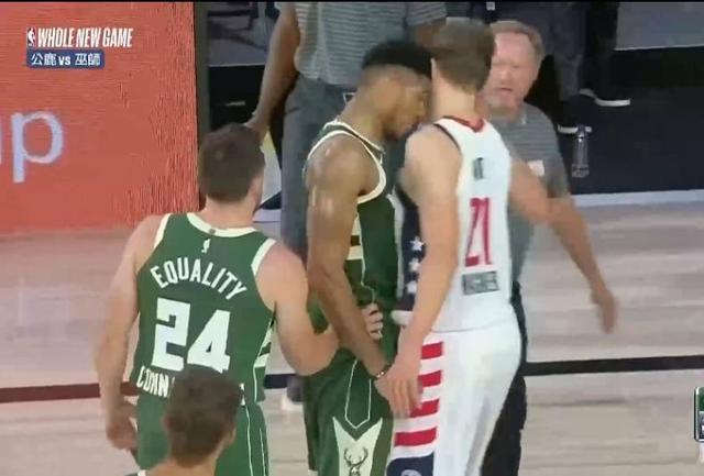 雄鹿|NBA常规赛雄鹿对阵奇才 字母哥被驱逐