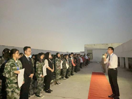 堅(jiān)定目標(biāo)，不斷奮斗！宿遷科技學(xué)校舉行6月度目標(biāo)誓師大會(huì)