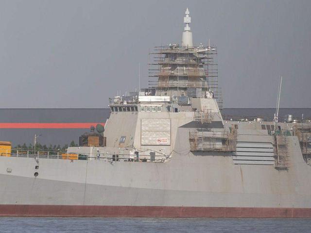 万事俱备，只欠东风！055大驱已具备反导搜素能