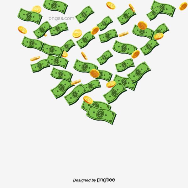 矢量财务钱钱雨png图片png搜索网 精选免抠素材 透明png图片分享下载 Pngss Com