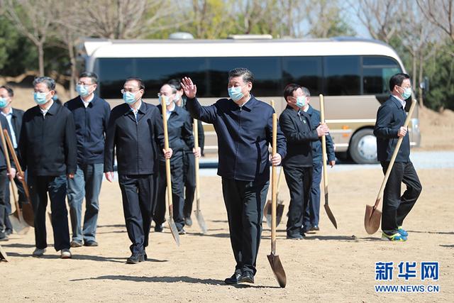 习近平参加首都义务植树活动强调 打造青山常在绿水长流空气常新美丽(图1)