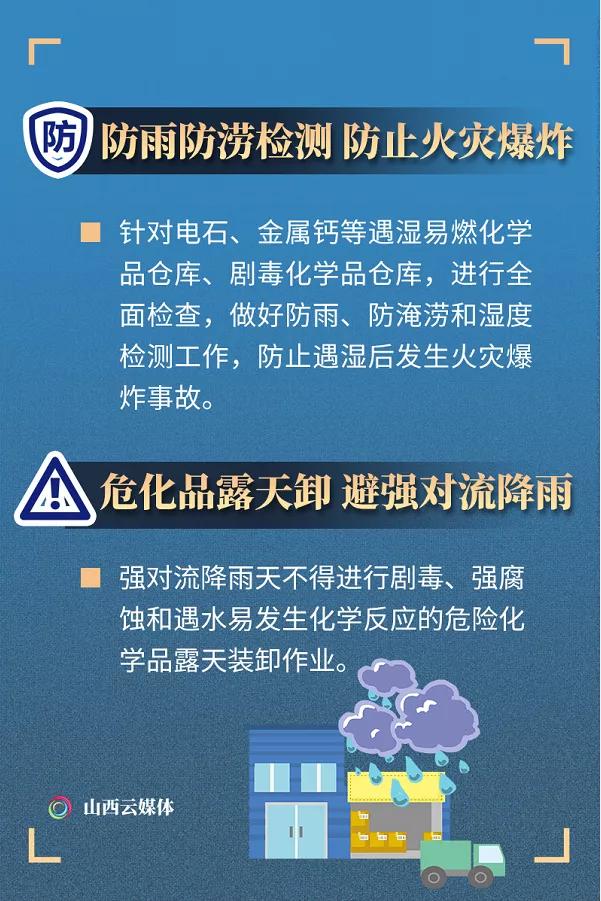 汛期安全生产化工危化企业要牢记这十条