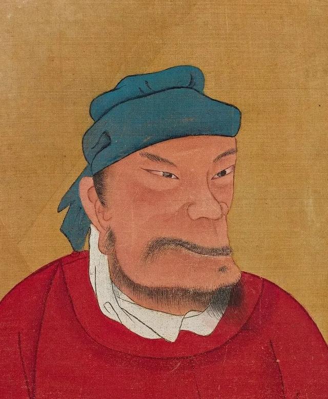 朱元璋像  民间藏本 ·· 明太祖高皇帝像  台北故宫博物院藏