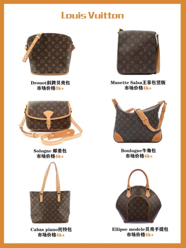 LV 老花中古包合集（附最新行情）