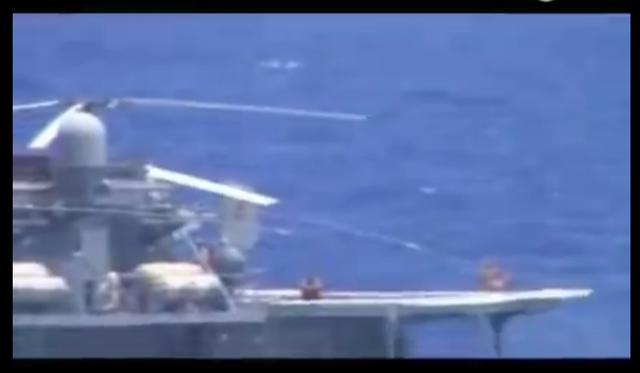 美国海军公布美俄舰对峙视频，快撞上了俄水兵却在赤膊晒太阳