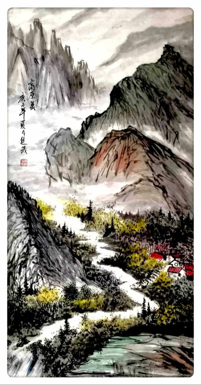 李进茂 当代山水画家——气势磅礴，大美山河