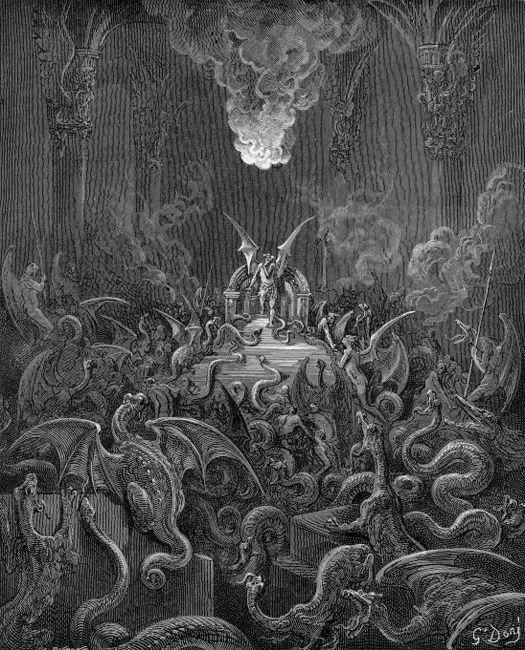 多雷的插图几乎被上世纪所有《圣经》题材的电影引用,而时至今日,其