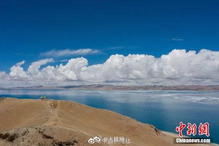 西藏纳木错破冰开湖 张张都是壁纸！