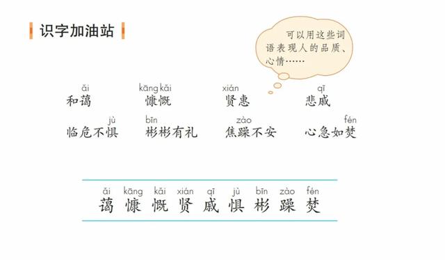 四年级语文下册语文园地七知识点解读预习