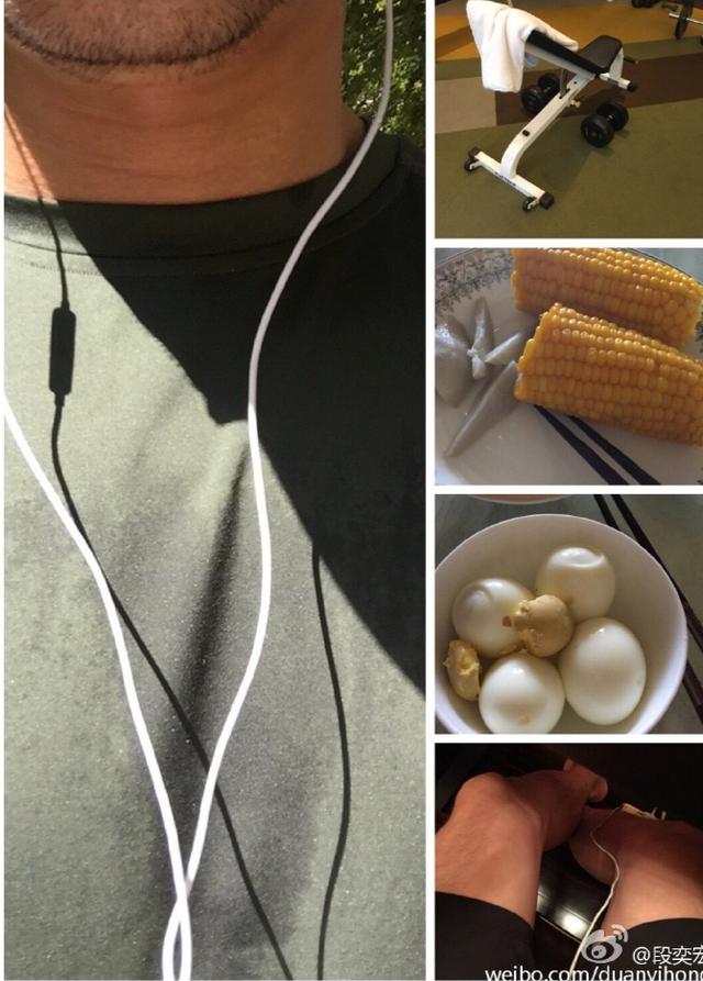 47歲的段奕宏常年健身，身材健碩有型，這肌肉什麼水平？