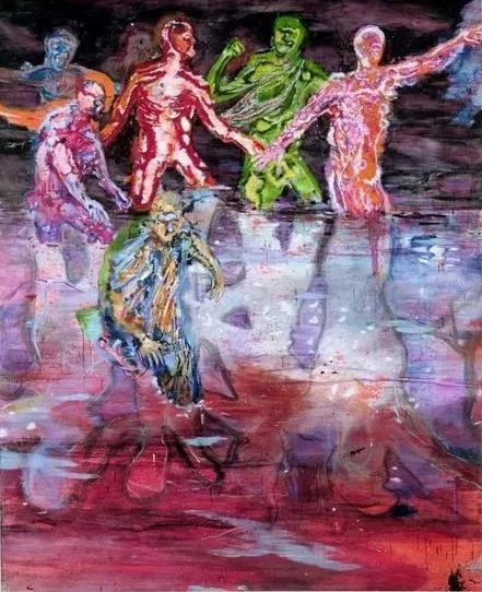 幽灵之神秘与幻觉德国艺术家丹尼尔里希特