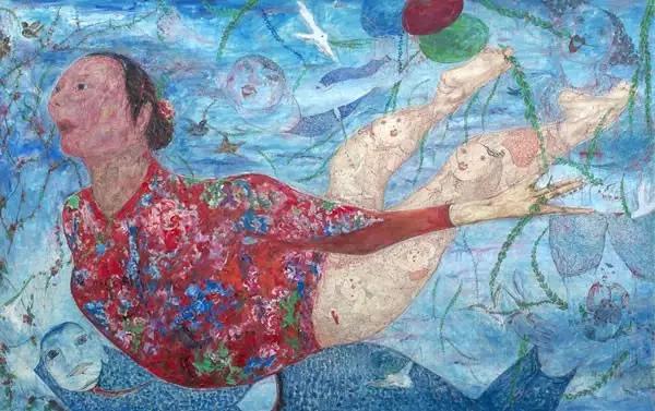 她是個村姑，19歲才拿起筆，23年創作4600件作品