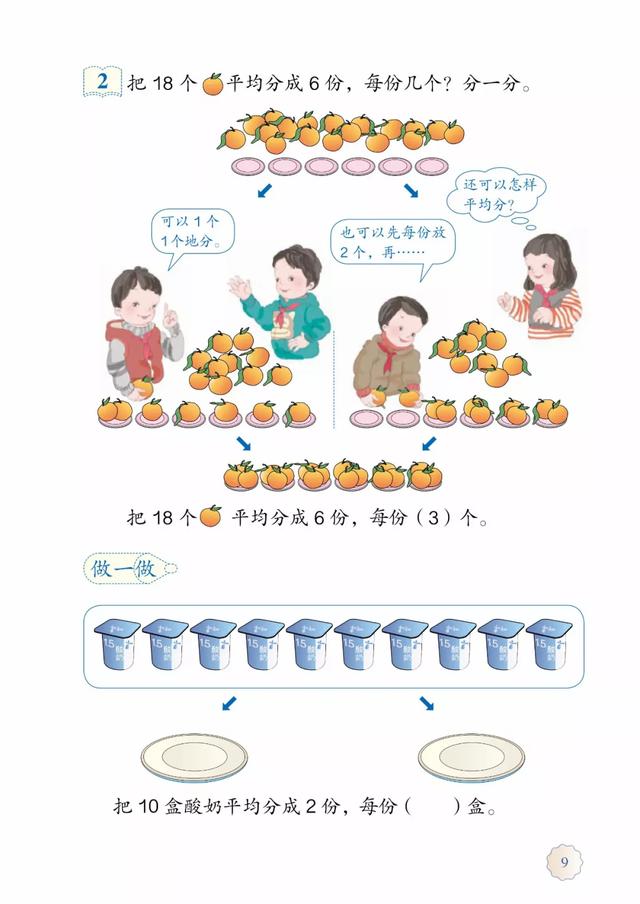 2020春人教版二年级（下册）数学电子课本（高清版）