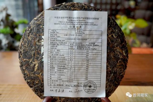 2006年八角亭乔木茶王青饼，口感霸气醇厚，普洱口粮茶中的精品