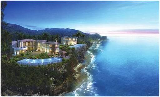 中国唯一的热带滨海悬崖海景度假酒店 华凯南燕湾开盘