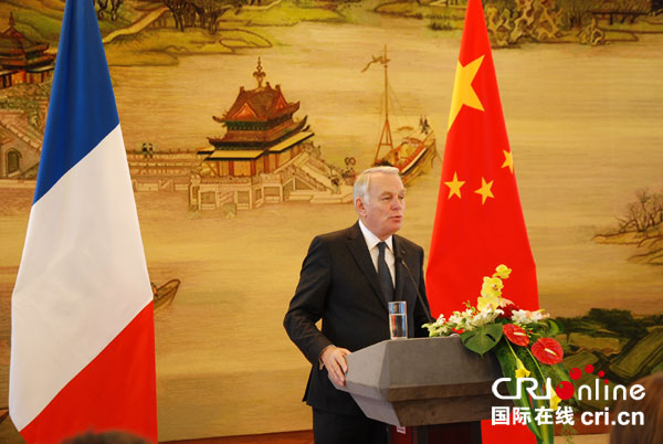 法国外长埃罗：法国支持中国对法投资