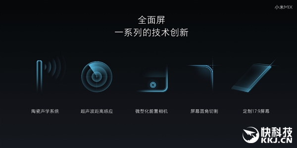 小米发布概念手机MIX：都是显示屏，无耳机，3499元