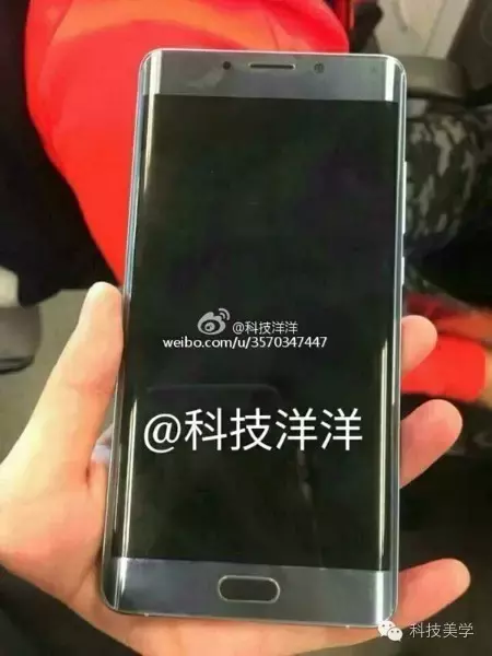 小米手机Note2真机比照Note7 长相很高双曲面屏帅 仅仅市场价