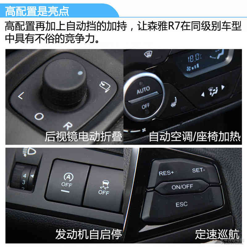 有質(zhì)感的家用車 試駕一汽森雅R7 1.6L 6AT