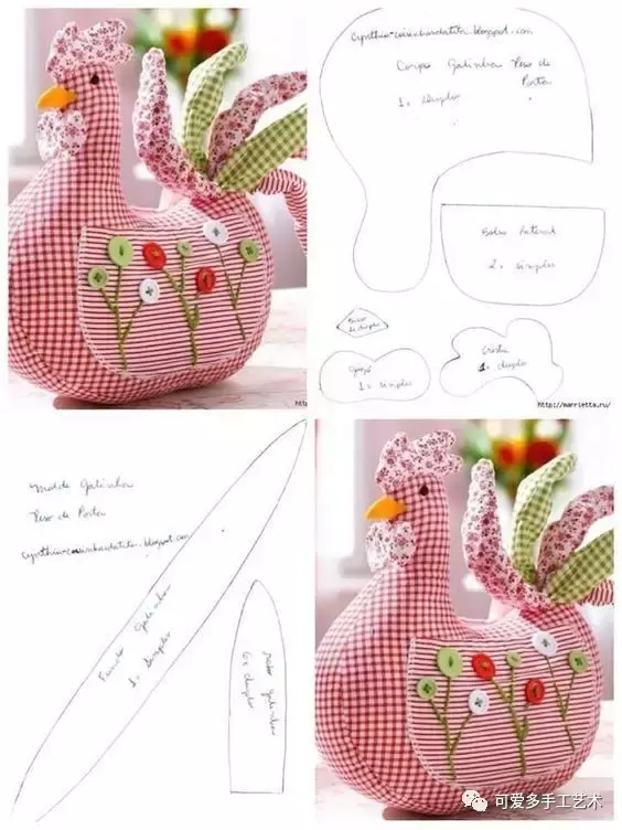 用旧衣服给孩子做几个小动物玩偶,第一个就爱不释手了!-第40张图片-农百科 用旧衣服给孩子做几个小动物玩偶,第一个就爱不释手了!-第40张图片-农百科