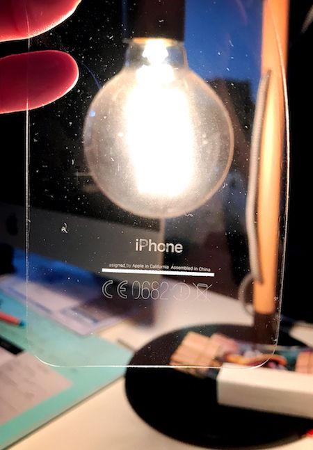 亮黑iPhone 7留意 玻璃膜很有可能会导致这类难堪