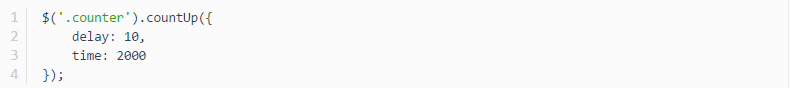jquery轻量级数字动画插件countup.js