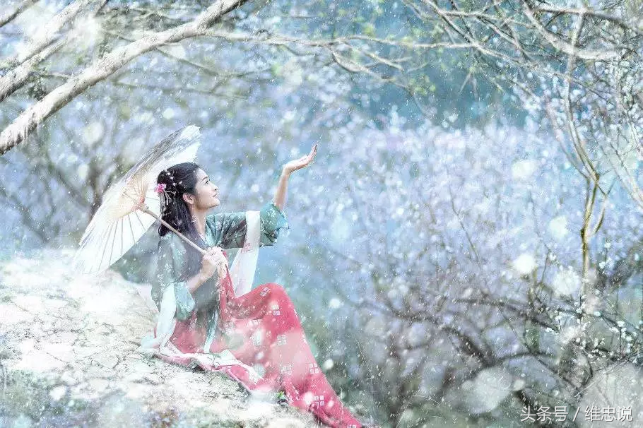 雪花朵朵 - 关于雪花的散文图片