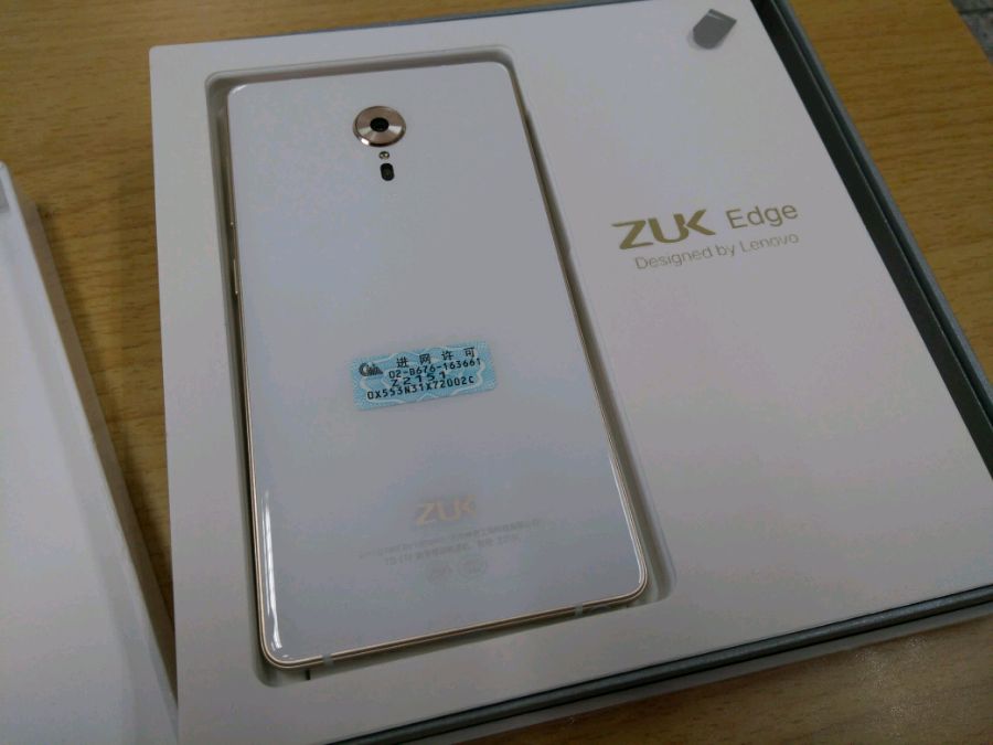 全面屏手机 没孔指纹识别！Zuk Edge拆箱感受！