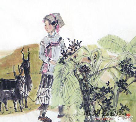 清雅别致  意境幽婉——品著名画家冷珍女性人物画中的古典风韵