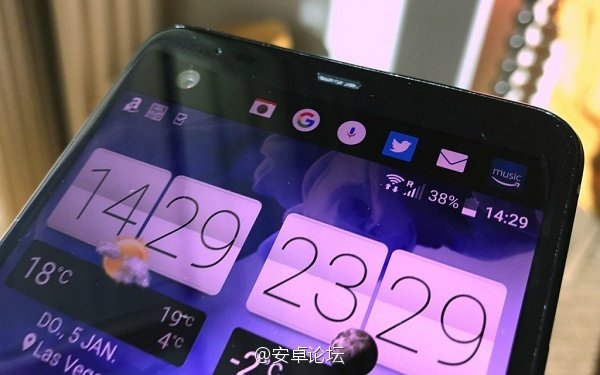 HTC U Ultra被曝出：有着双屏幕，外观设计像三星LG结合体