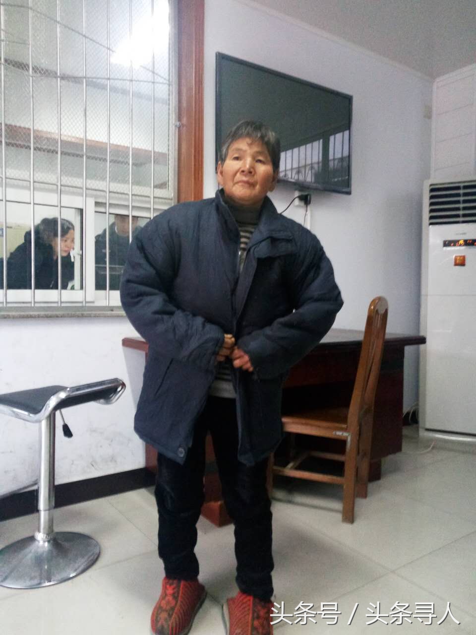 六旬老太在陕西汉中被救助，高1米55，穿灰毛衣，急寻家属