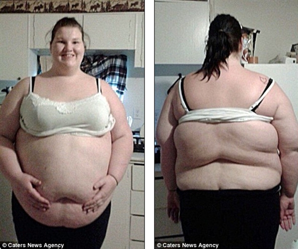 胖妞一个月狂减210斤：这一幕如此可怕