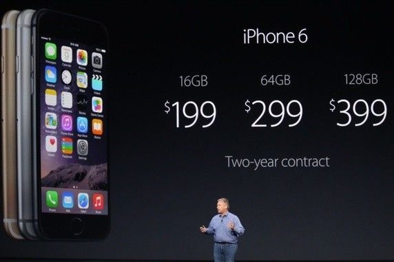 iPhone宣布开售 32GB iPhone 6，市场价 3399 元