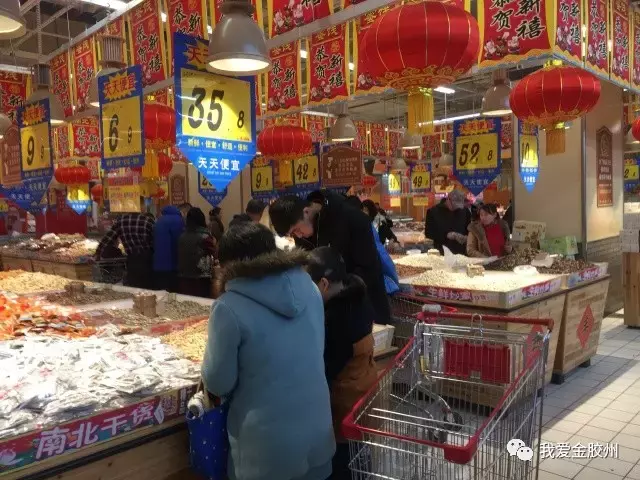 胶州春节市场很热闹！放心“逛买”“逛吃”！