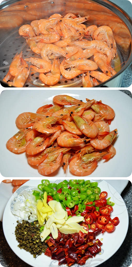 让你胃口大开的干锅香辣虾！