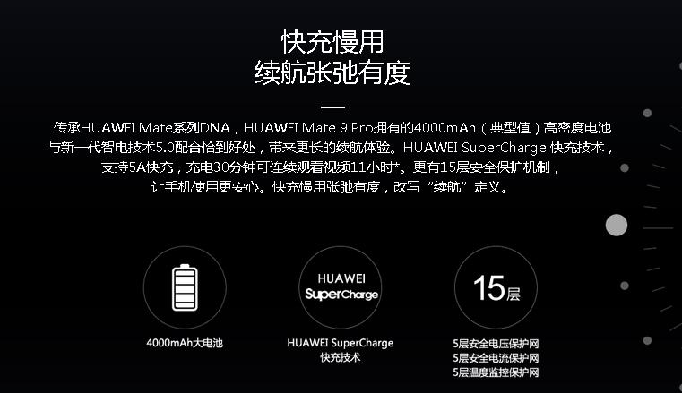 华为旗舰Mate9Pro八大闪光点？用图表明