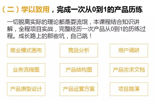 腾讯产品方法论+全程项目实战，90天成为靠谱产品经理