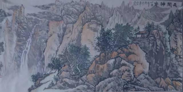 黄震国画:在笔墨之中感受山水之乐