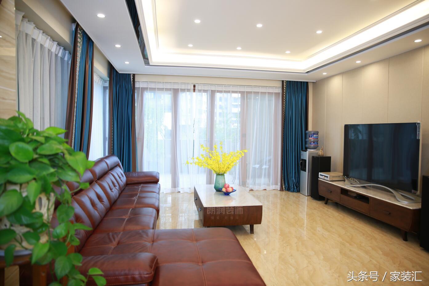 家装汇-装修案例-美式风格系列12-135平米3室