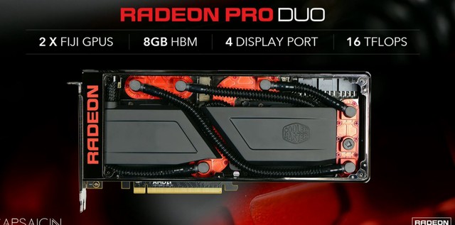 AMD推专业级双核VR显卡Radeon Pro Duo