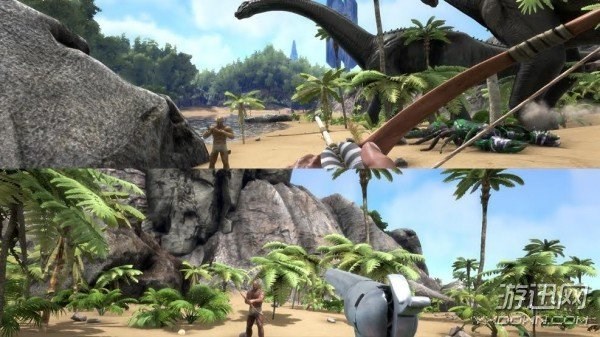 《方舟：生存进化》XB1版迎更新 多人游戏终于能分屏了